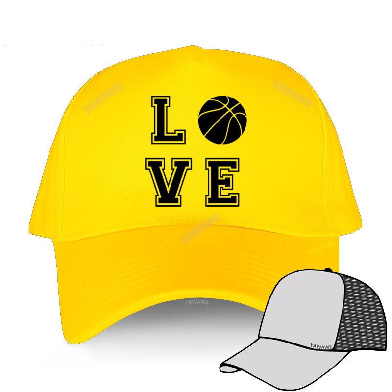 Men Baseball Caps High Quality Hat Unisex Love Basketballer - Gift Idea for Basketballer Fans Adult Golf Cap Women Outdoor Hats