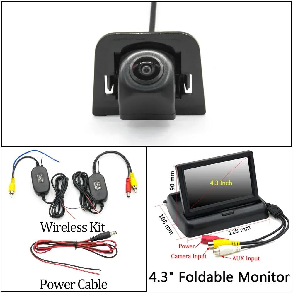 Owtosin HD 1280*720 Fisheye Rear View Camera For Toyota Prius/Prius Alpha 2009 2010 2011 2012 2013 2014 2015 Car Reserve Monitor