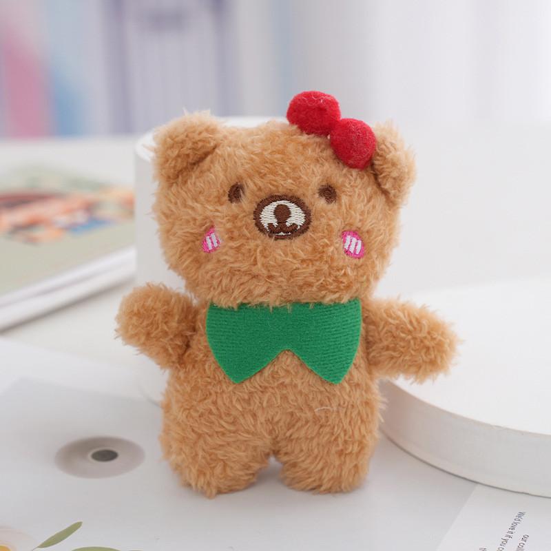 Adorable Teddy Bear Plush Toy With Scarf And Keychain For Kids And Adults