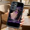 Phone Case: 2D flat, suitable for Samsung Galaxy A34 A35 M05 M06 S20 S22 S21 FE Plus 5G protective case, featuring a purple-eyed girl on the frame, pe