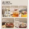 Xiaomi 400W Electric Water Cup Portable Temperature Control Electric Kettle 304 Stainless Steel Thermos Cup Travel Hot Water Cup 600ml