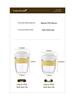 Portable Yogurt & Oatmeal Cup with Lid & Spoon - Perfect for Office & Student Breakfasts