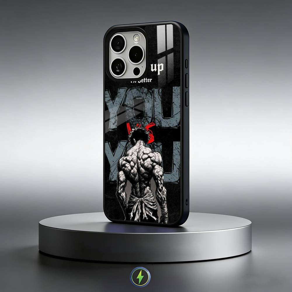 Anime B-Baki Hanma Phone Case For iPhone17,16,15,14,13,12,11 Plus,Pro Max Magnetic For Magsafe Wireless Charging