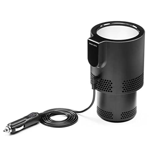 

Sanwa Держатель для напитков для автомобиля, Холодный и теплый, Питание от прикуривателя 12 В, 200-CAR085