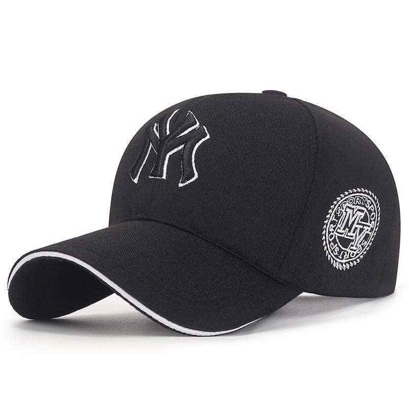 Korean-Style Trendy Unisex Sunshade Baseball Cap – Embroidered, Duckbill Design for Casual and Outdoor Wear.