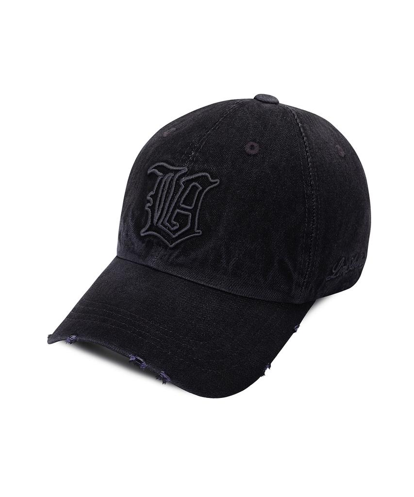 Linebinyu New La Denim Ball Cap - Vintage Black