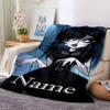 Customiz Name Personality Wednesday Addams Blanket Soft &Warm Sofa Office Bed Travel Lunch Break Blanket, Gift Suitable All Seasons