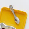 Allstainless steel mini cutlery baby food oval spoon