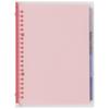 Maruman 2026 Note Starts April 2026 Planner, Diary, Monthly, 20-Hole, A5, Pink, FD424-26-08,
