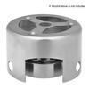 Portable Outdoor Mini Alcohol Stove Rack Windscreen Camping Hiking Backpacking