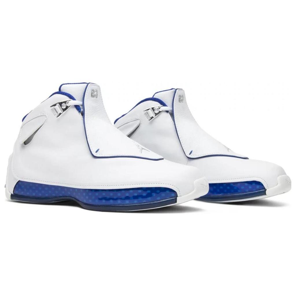 Jordan 18 OG White Sport Royal Men's 305869-101