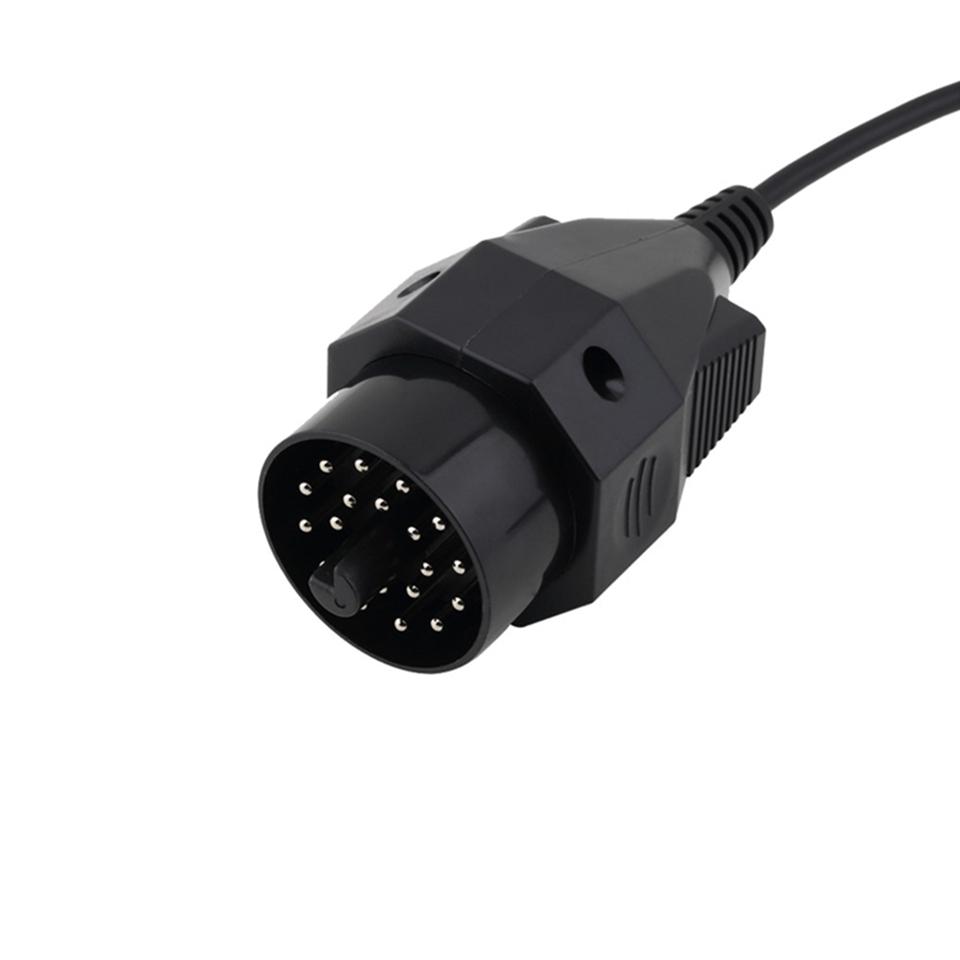 1pc OBD2 Diagnostic Cable For BMW 20Pin OBD2 Connector to OBD1 For BMW Connector 20PIN to 16PIN Pin OBD OBD2 Connector Adapter