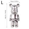 Electroplating Cartoon Bear Ornament Piggy Bank Resin Handicraft Creativity Affordable Luxury Desktop Living Room Decoration