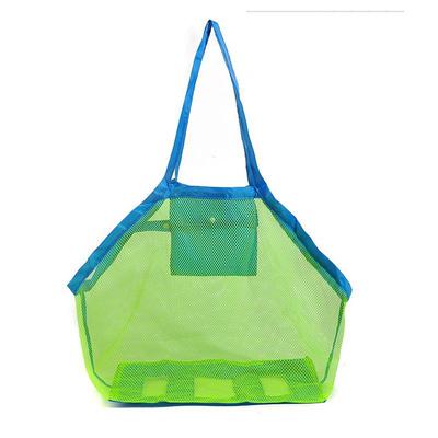 Summer Mesh Bags for Women Handmade Braided Shoulder Beach Bag Bohemia Style Seaside Tote Large Capacity Handbag
