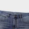 HLA Black Whale Men's Straight-Leg Denim Capri Pants