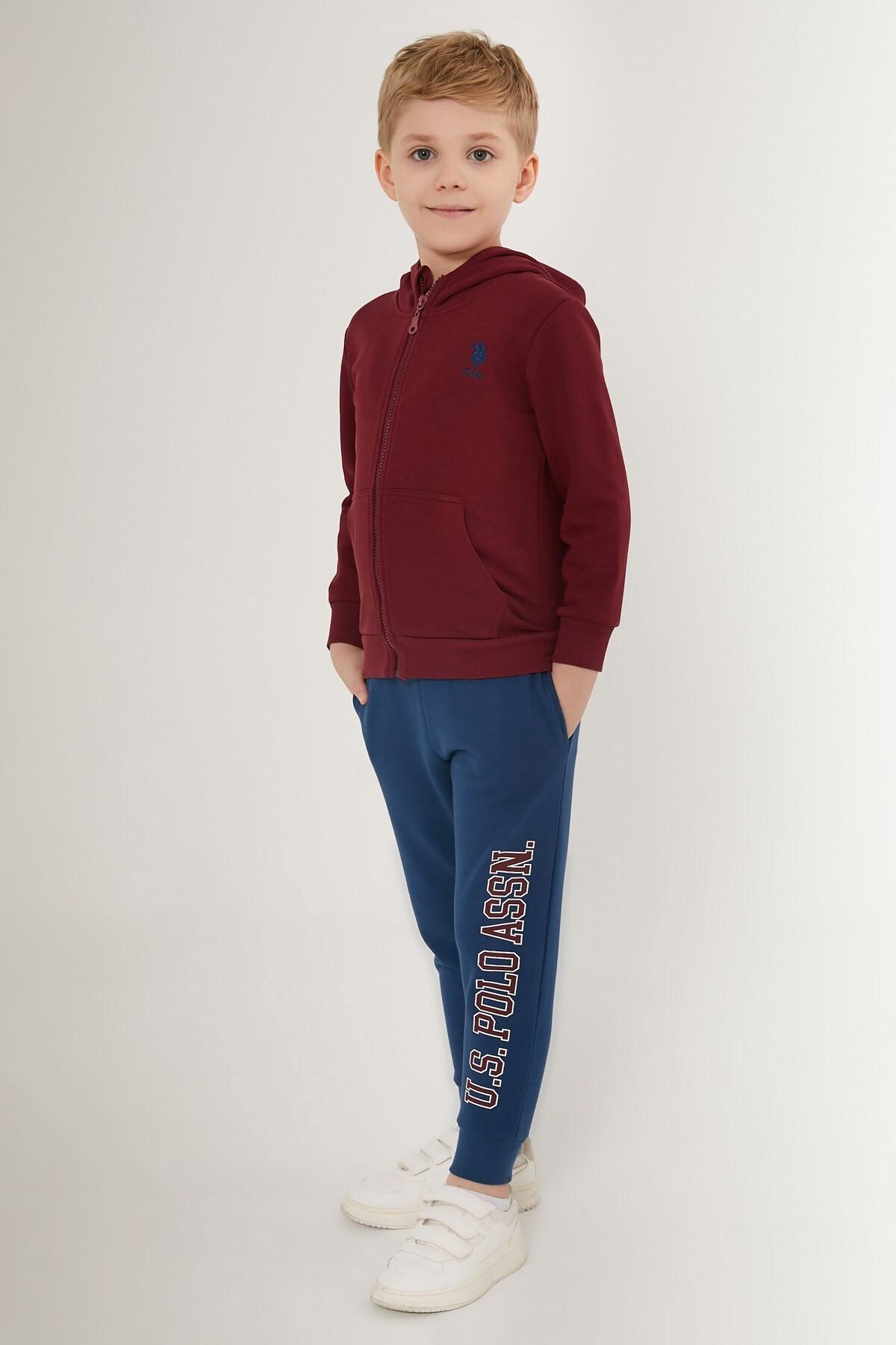 

Детализированный спортивный костюм на молнии, лицензированный USPA для мальчиков