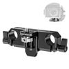 NEEWER Matte Box Support LWS 15mm Dual Rod Clamp - 0.87" Adjustment for Video Rigs/Cameras