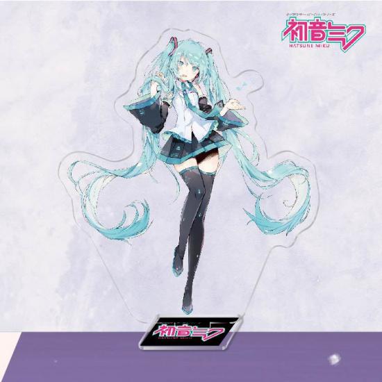 Anime Game Merchandise Hatsune Miku Acrylic Stand Decoration Ornament