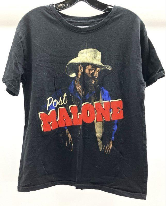 Post Malone Cowboy Graphic T-Shirt Official Posty Co Merchandise Sz L S