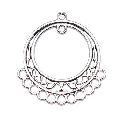 Accessories Parts Angel Dream Catcher Earring Connector Vintage Jewelry Supplies QA014