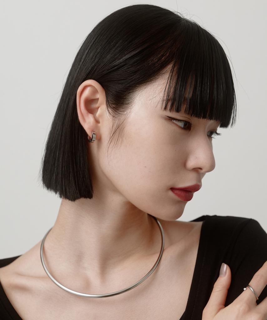 Novice Tokyo Hoop Earrings [Unisex] Hoop EarringStainless / Silver