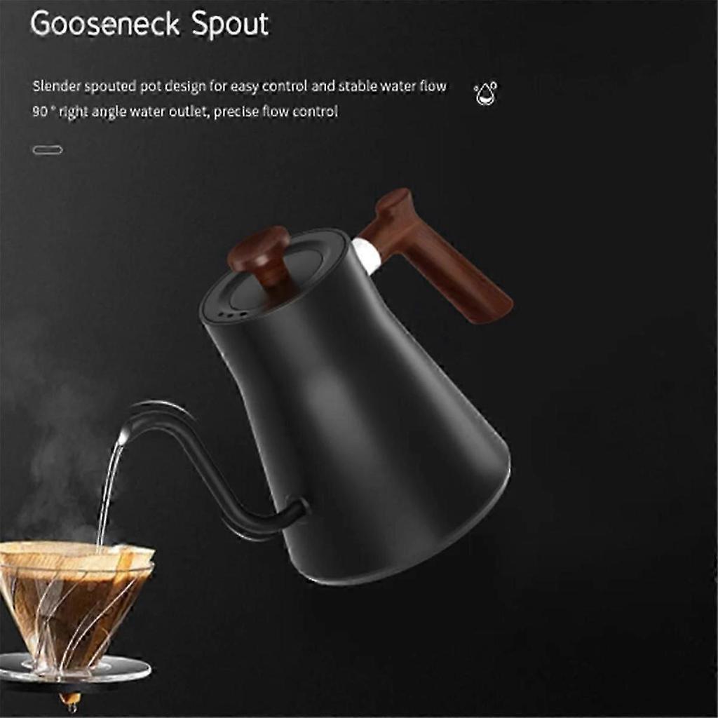 1200w gooseneck kettle rapid heating smart temperature control