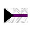 Stock All Inclusive Progress 3x5ft Polyester Big Rainbow Lesbian LGBT Gay Pride Flag Waterproof Lightweight