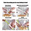 Silicone Food Writing Pen Cake Desserts Decorating Pen DIY Baking Nozzle Tools Kitchen Accessories