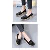 Spring and Autumn New Flat Slope Heel Versatile Thick Bottom Middle Heel Casual Women's Single Shoes