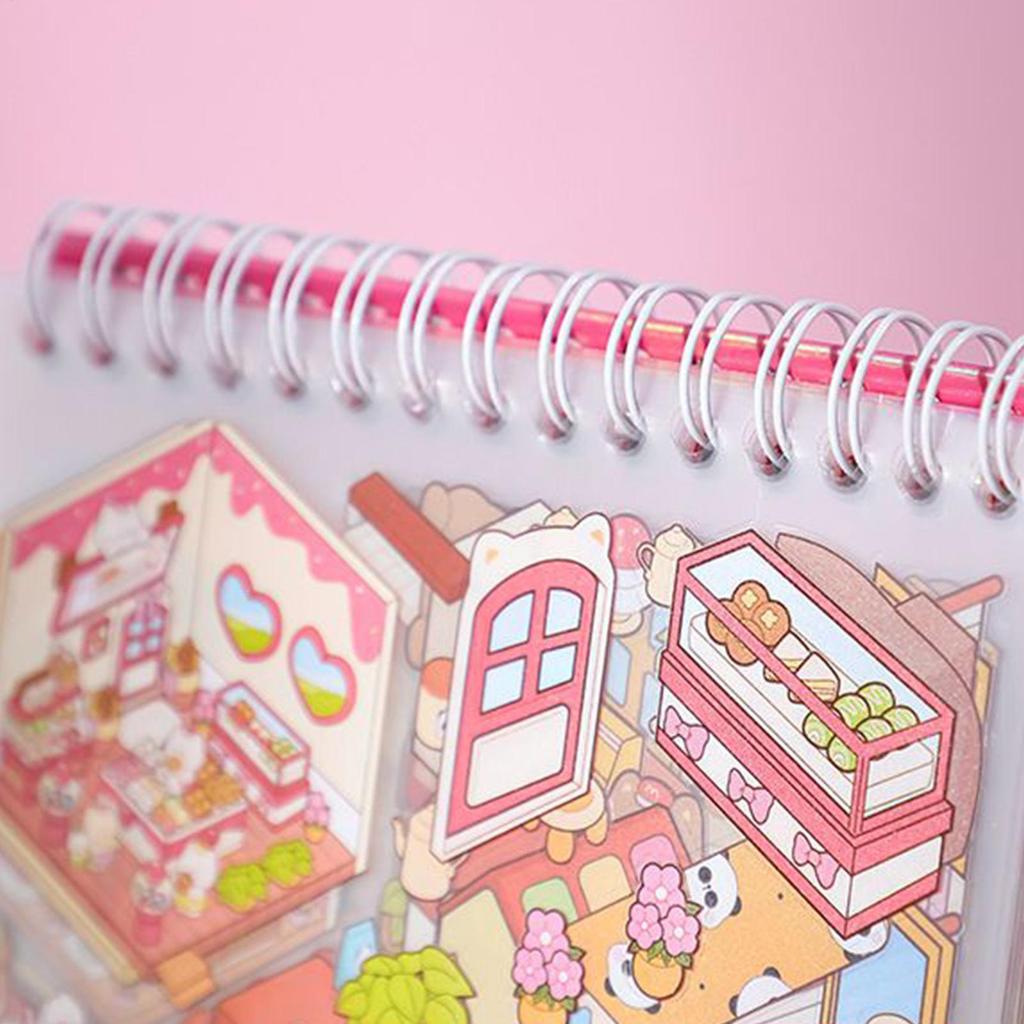 3D Sticker Scene 3D Stickers Decal Tapes Aesthetic Supplies Toys Games For Crafting School Classroom Camping Travel Journaling