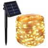 Solar LED Copper Wire String Lights 8 Modes Outdoor Waterproof Fairy Lights Garden Yard Christmas Holiday Party Decor Lighting