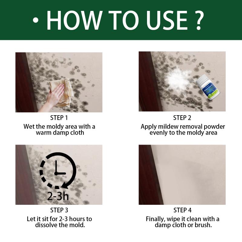 Mildew Removal Gel Deep Clean Wall Joint Tile Mold Cleaner for Bathroom Kitchen Washing Machine Household Use