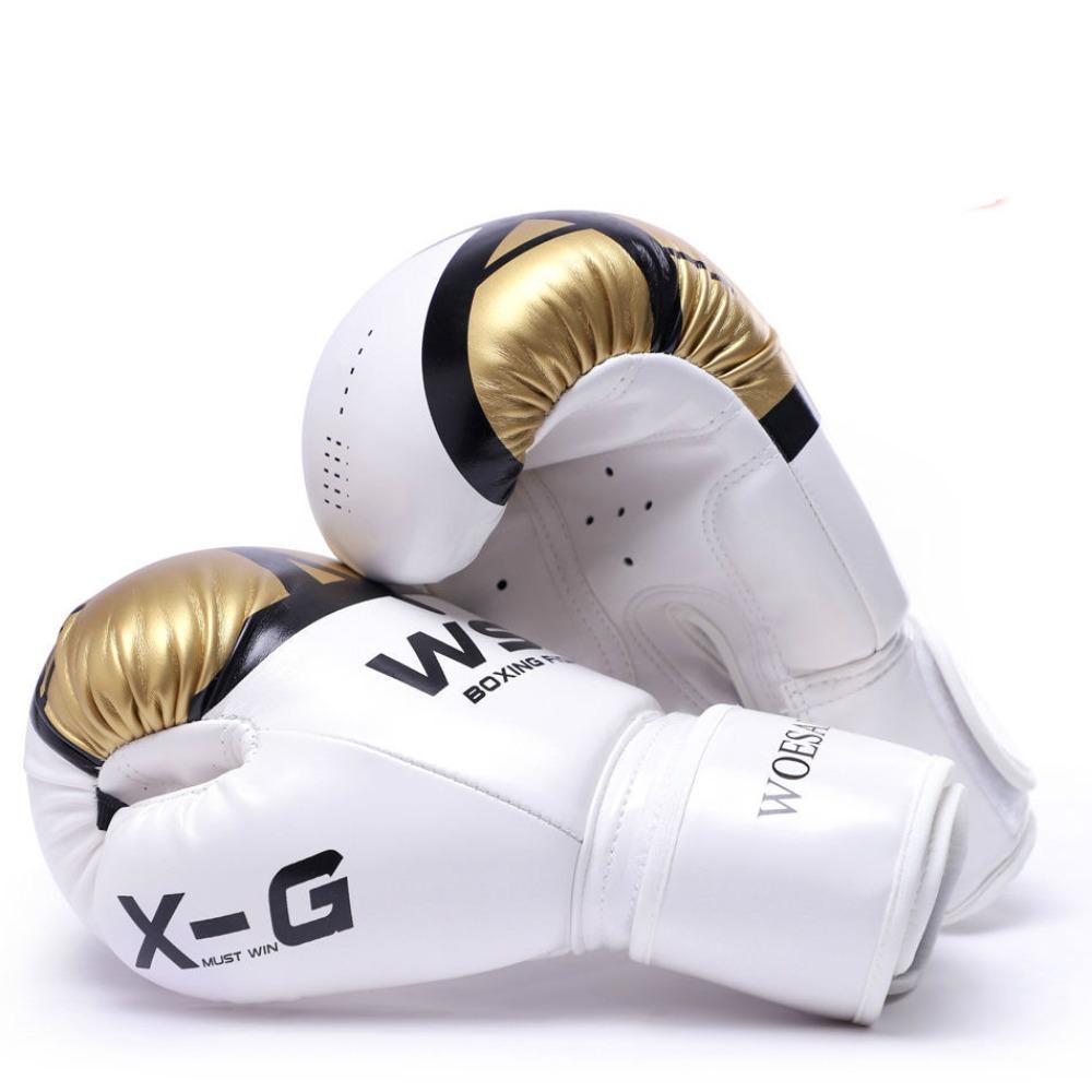 

PU Leather Boxing Golves Breathable Training Gloves New Training Equipment