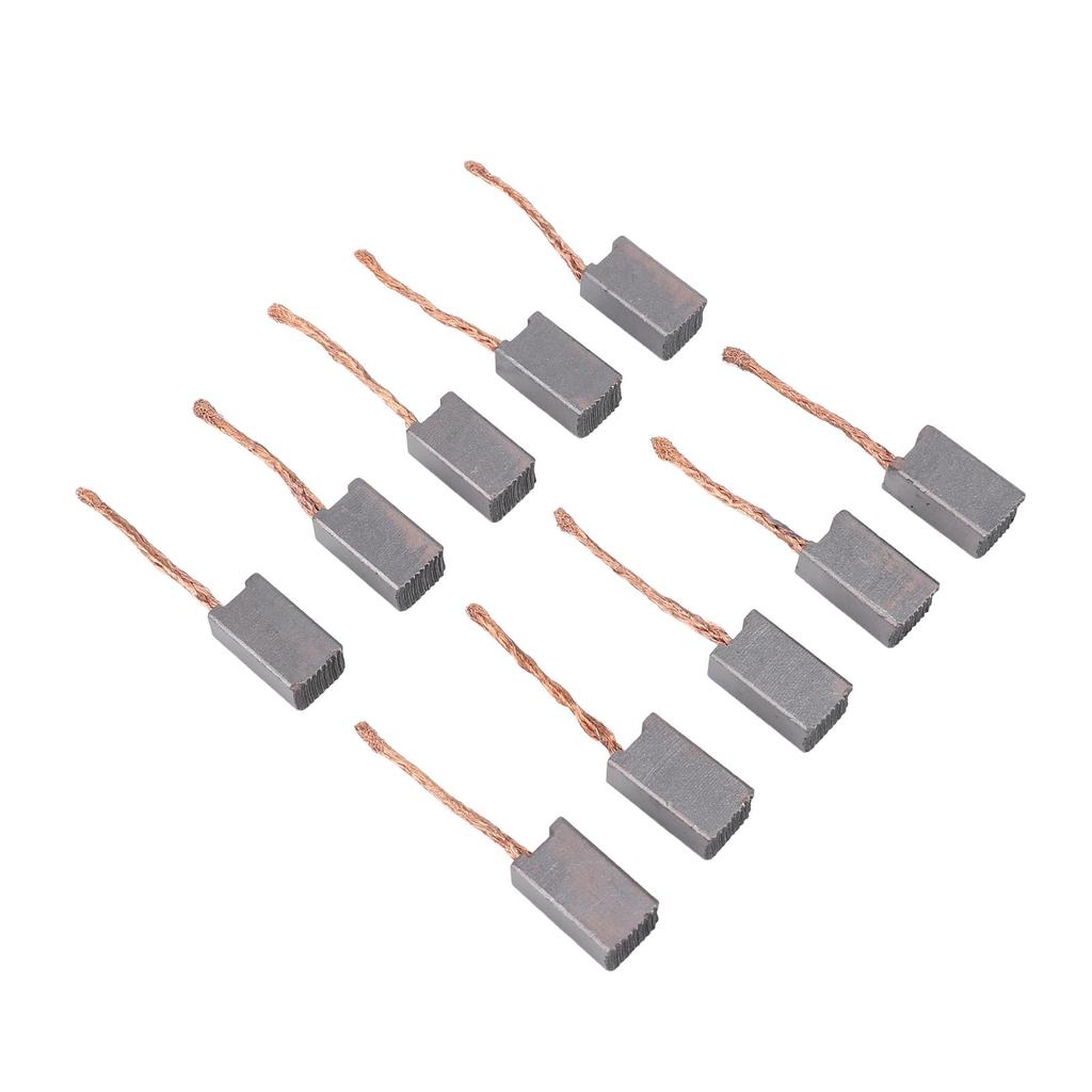 Electric Motor Carbon Brush Set, Electric Motor Brush, Carbon Brush with Good Thermal Conductivity 1020 Motor Slip Ring