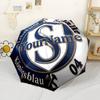 Fc Schalke Personnalisez Votre Nom Parapluie Parapluie Automatique d'Extérieur Parapluie Pliant à 8 Baleines Conception Pliable Essentiel de Voyage À la Mode