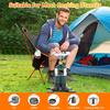 Portable Propane Camping Stove, Single Burner with Adjustable Flame & Foldable Base – Compact Backpacking Cooker for Hiking and