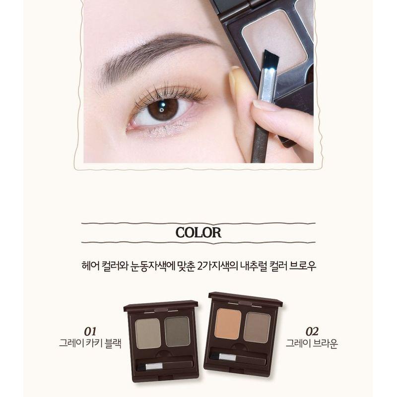 Skinfood Choco Eyebrow Powder Cake - 2 Types