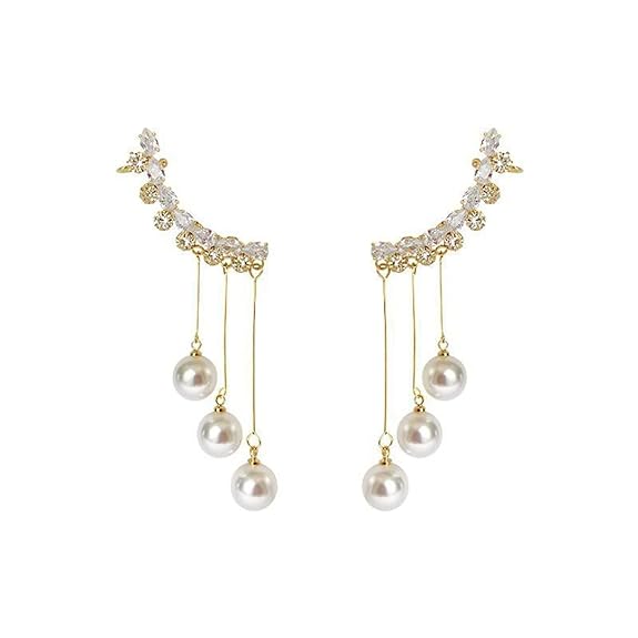 Cercei coreeni eleganti pentru femei și fete