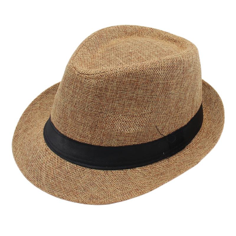 Frühling/Sommer Moderner Zylinder Hutband Trilby Panama Jazzhut Popmusiker Verkleiden Verkleiden