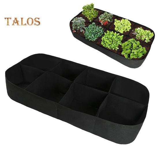 1/2Pcs Rectangle Plant Grow Bags Large Capacity No Assembly Required Outdoor Gardening Planting Container Herbs Flowers Planter Pots