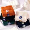 3/5pcs Spring Autumn Japanese Harajuku Woman Socks Cotton with Flowers Funny Socks Women Korean Style Kawaii Girls Calcetines Mujer