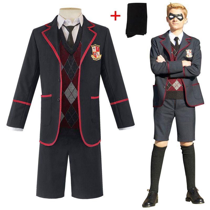 The Umbrella Academy Cosplay Costume With Comfortable Cotton Blend Material For Halloween
