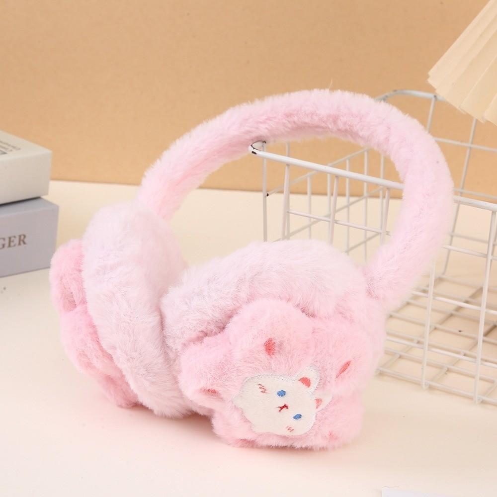 Soft Faux Fur Faux Rabbit Fur Ear Warmers Skin-Friendly Plush Ear Muffs For Girls Boys Student