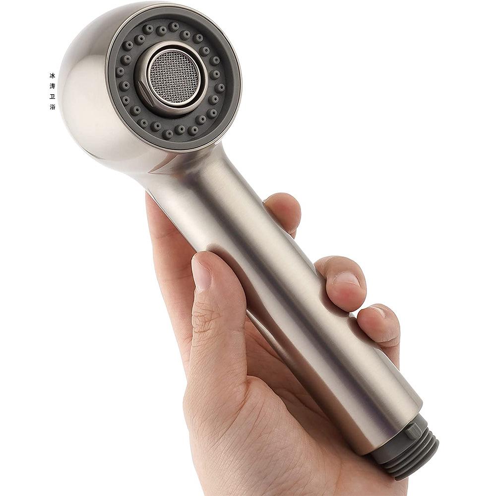 Dual-Function Pull-out Faucet Sprayer: Universal Kitchen/Hair Wash Hose Head
