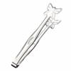 Hollow Out Stainless Steel Food Tongs Portable Kitchen Cooking Tongs  Restaurant Supplies