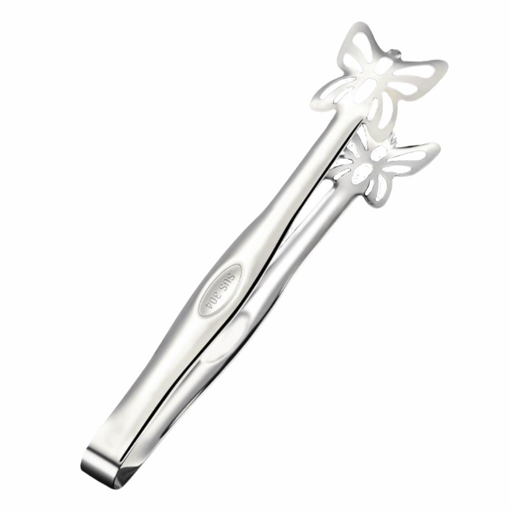 Hollow Out Stainless Steel Food Tongs Portable Kitchen Cooking Tongs Restaurant Supplies