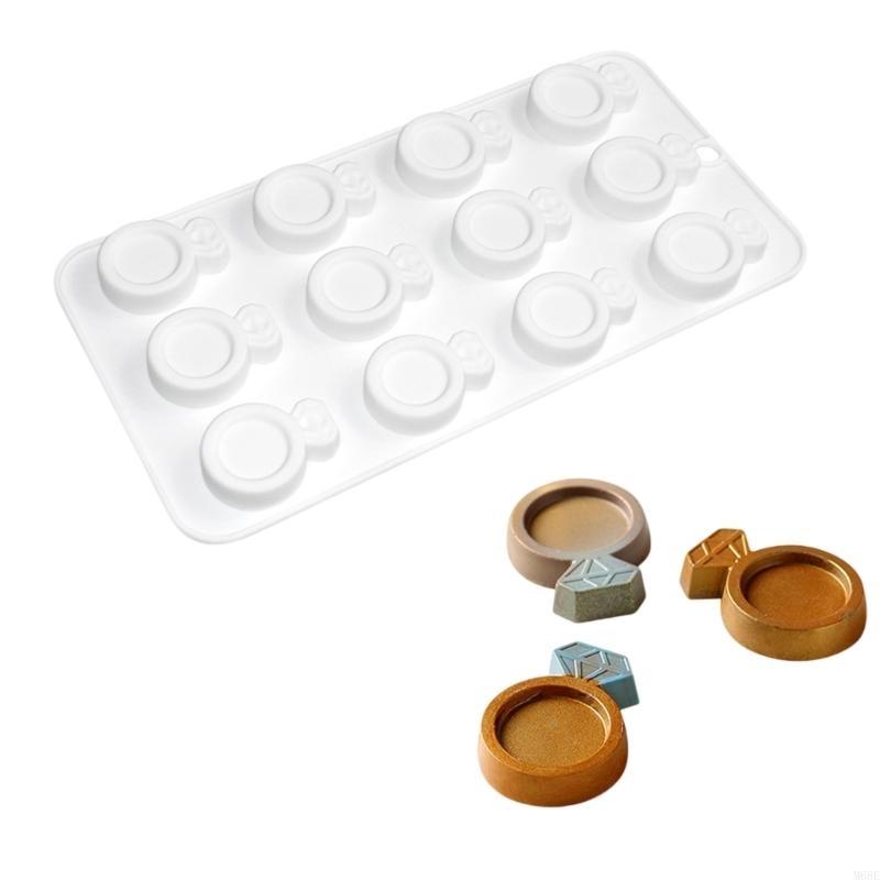 

Stable Mousse Cake Silicone Molds for Valentine s Day Party and Wedding Dessert M68E