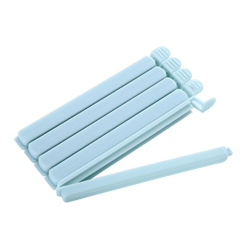 

Clamp Home Organization Close Household Snack Storage Sealer Food Bag Clips Seal Clip Kitchen Tool Large синий