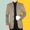 Abrigos de Lana Otoño e Invierno para Hombre, Chaquetas Engrosadas para Hombres de Mediana Edad, Ropa de Invierno para Papá, Elegantes Chaquetas Abrigo
