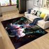 Jujutsu Kaisen Anime Cartoon Area Rug Carpets 120x160cm Decor for Living Room Children's Bedroom Sofa Bathroom Kids Floor Mat